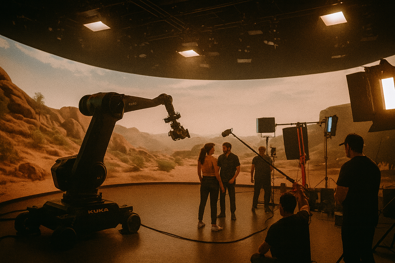 Video production studio for best quality